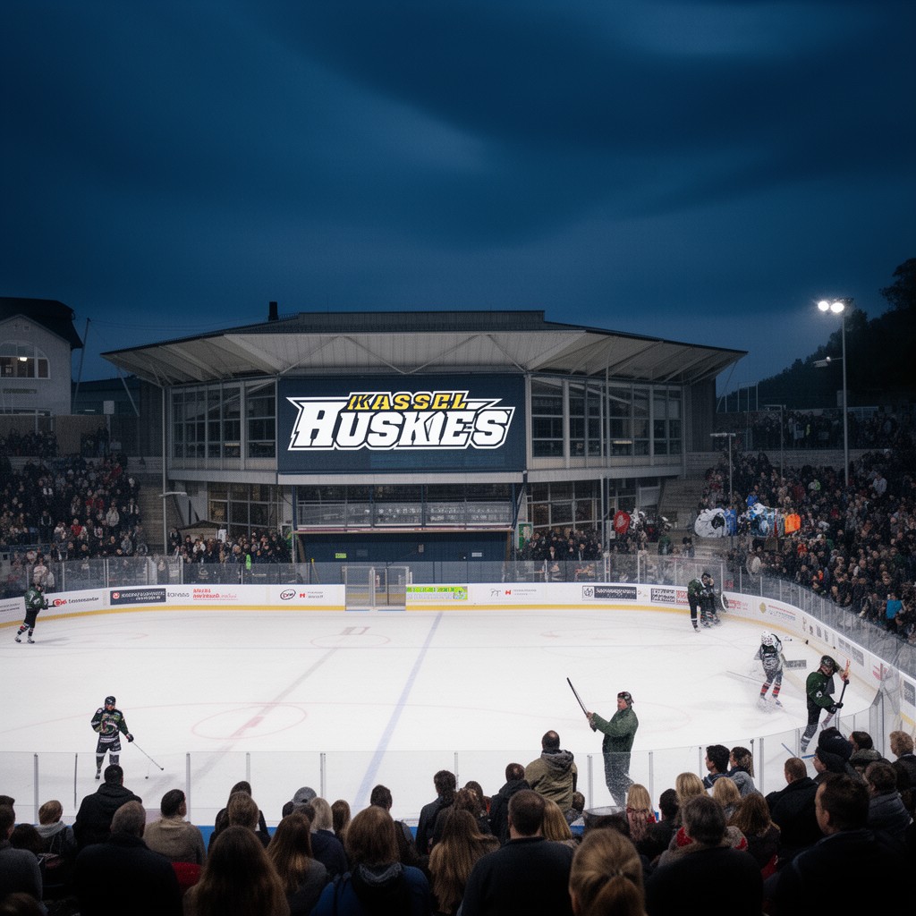 AI-generated illustration of Eissporthalle Kassel
