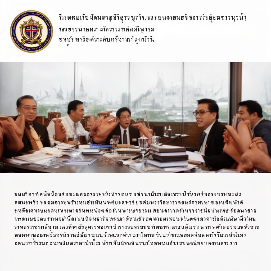 AI-generated illustration of Thai government