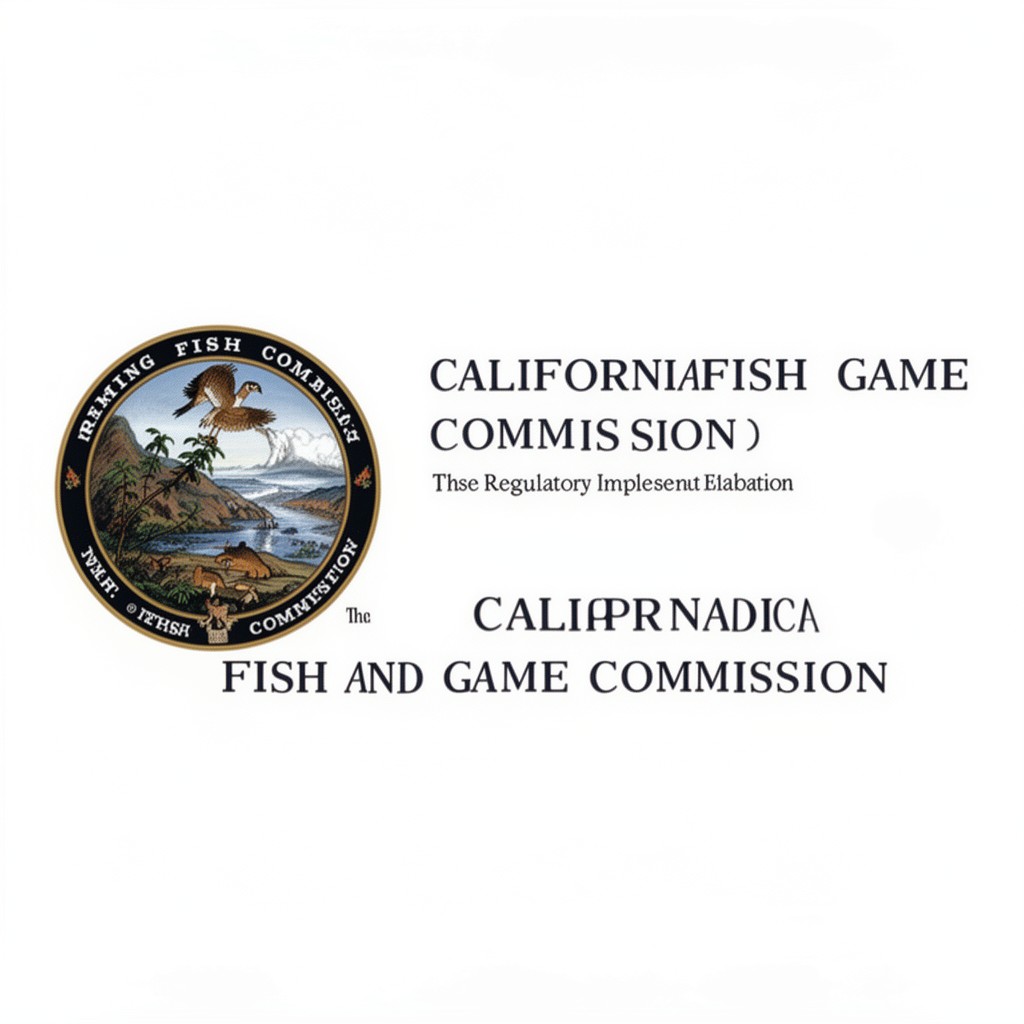AI-generated illustration of California Fish and Game Commission (in regulatory implementation)