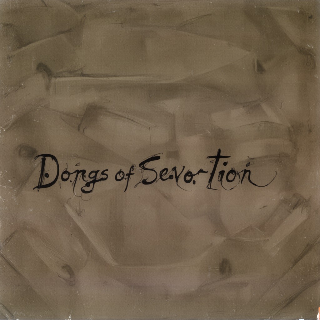 AI-generated illustration of album "Dongs of Sevotion"