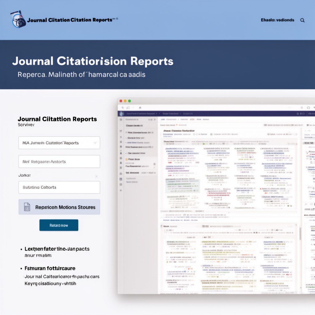 AI-generated illustration of Journal Citation Reports