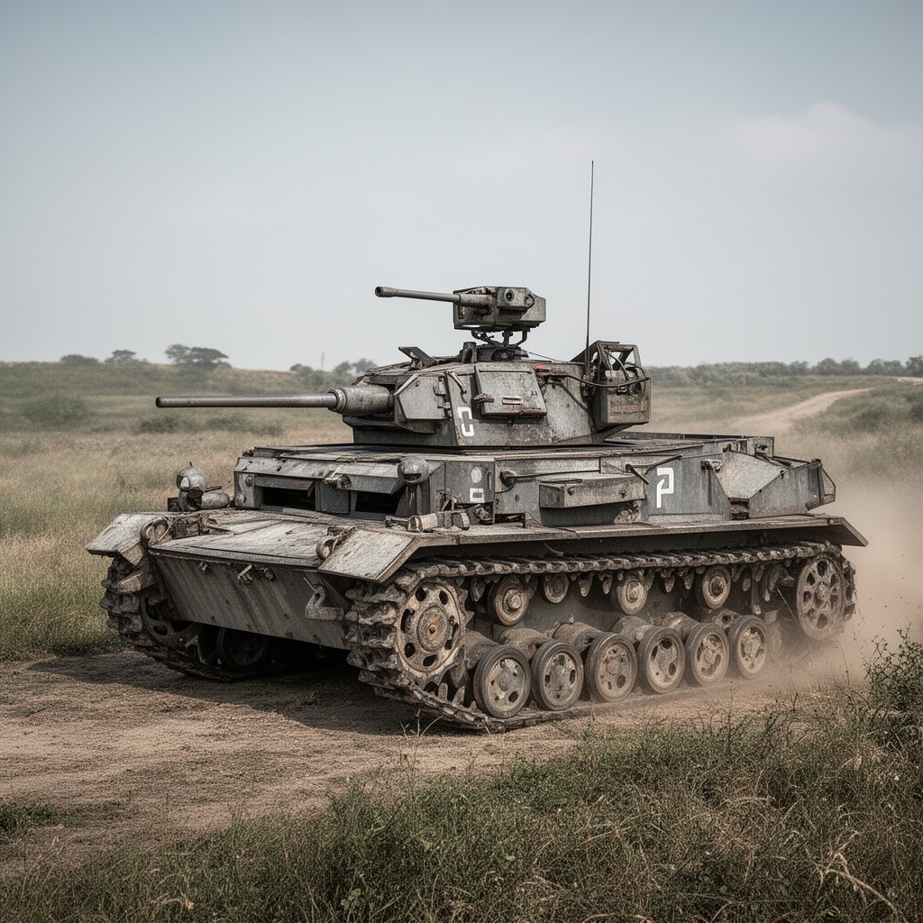 AI-generated illustration of Panzer II