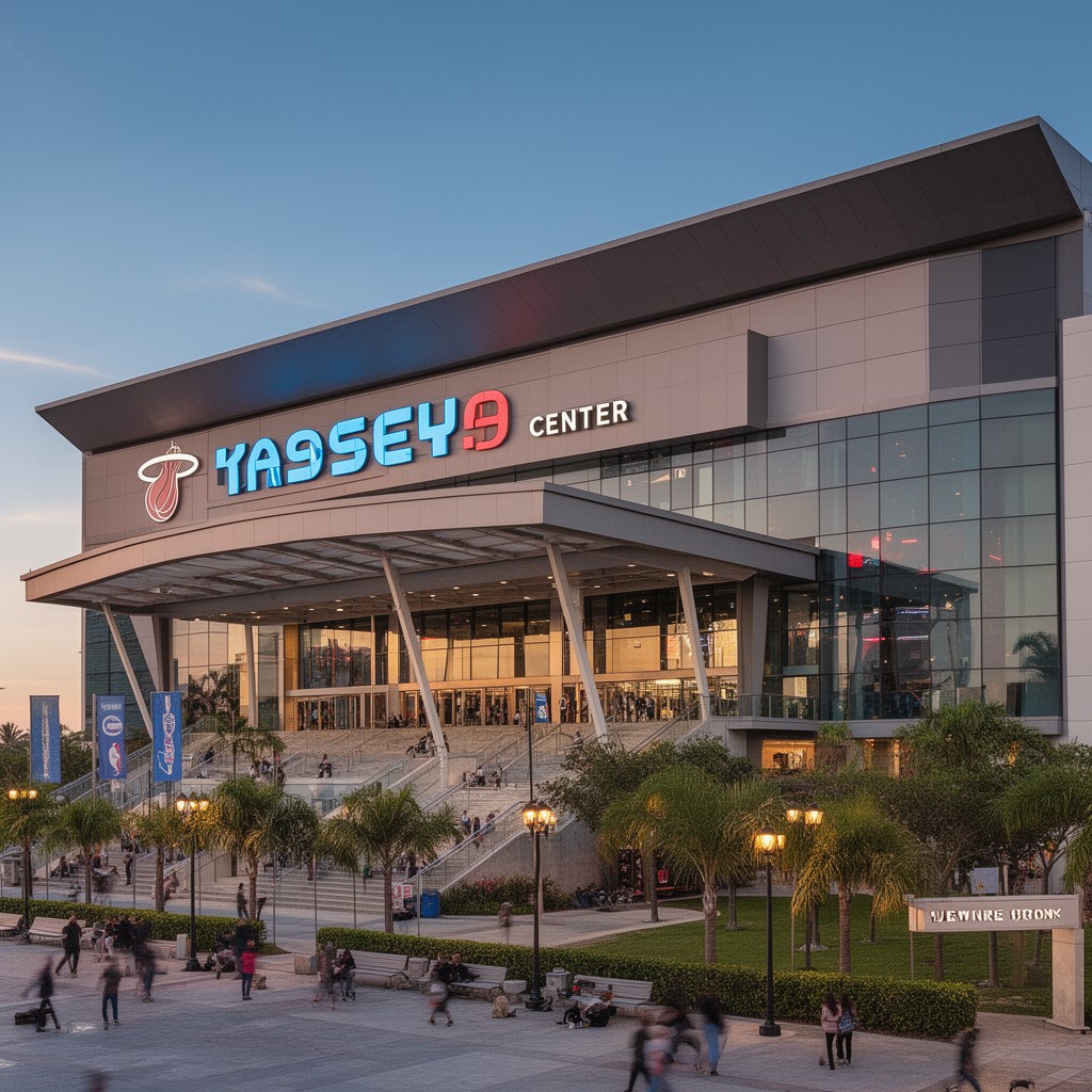 AI-generated illustration of Kaseya Center