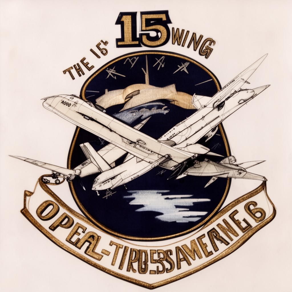 AI-generated illustration of 15th Wing