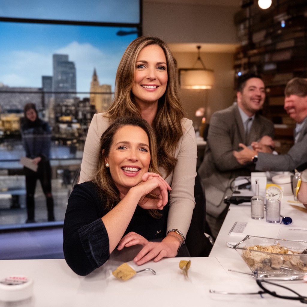 AI-generated illustration of Jenna Bush Hager