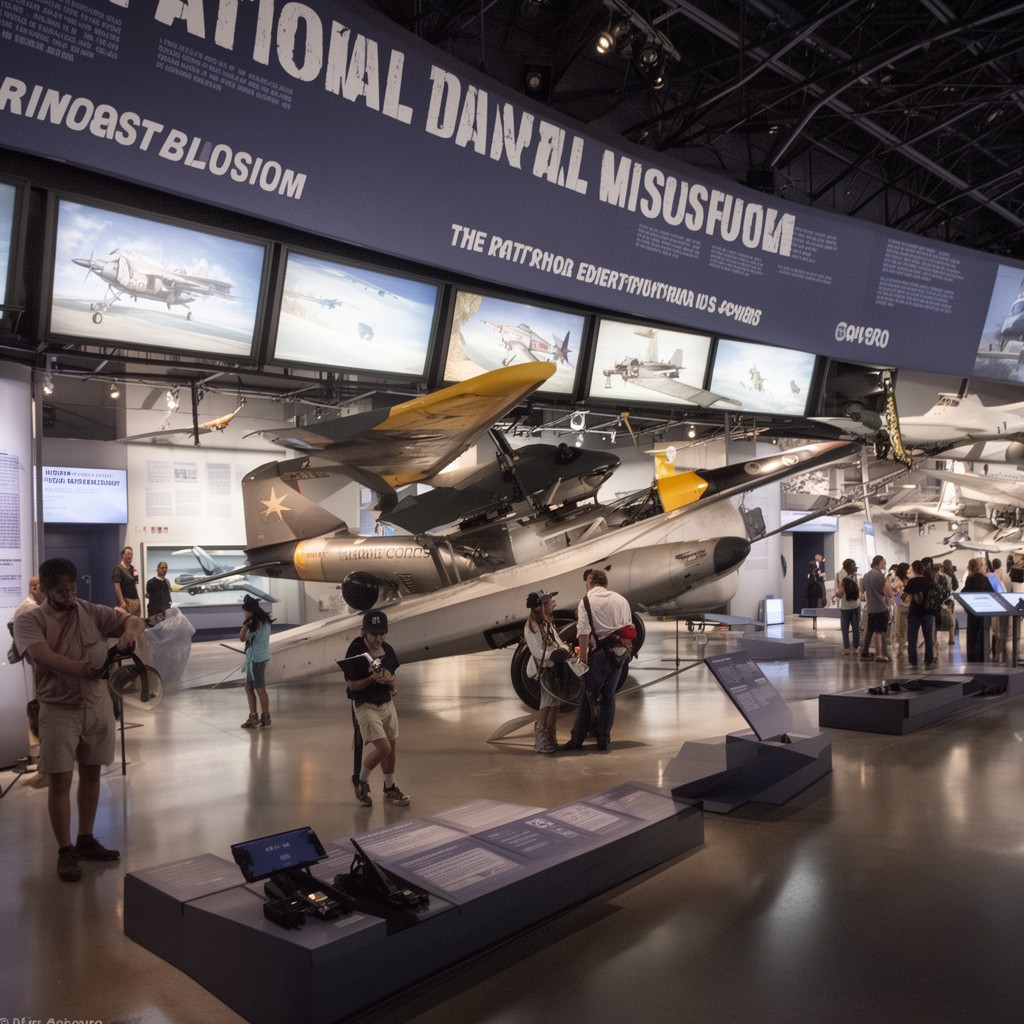 AI-generated illustration of National Naval Aviation Museum