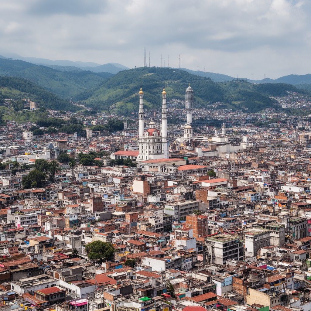 AI-generated illustration of Xalapa