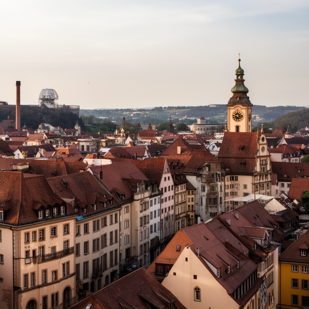 AI-generated illustration of Erlangen