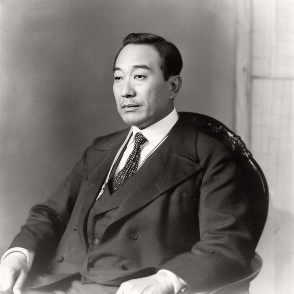 AI-generated illustration of Kōno Hironaka