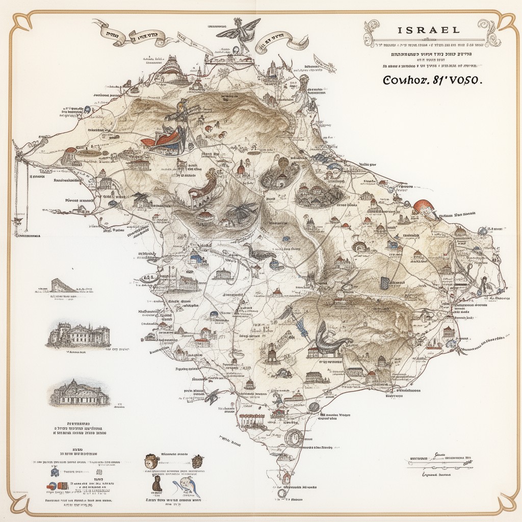AI-generated illustration of Israel
