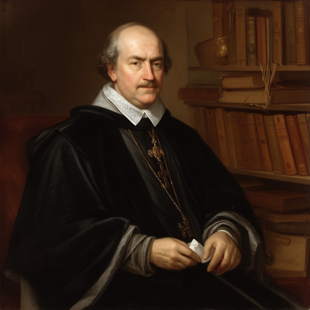AI-generated illustration of Archbishop William Sancroft