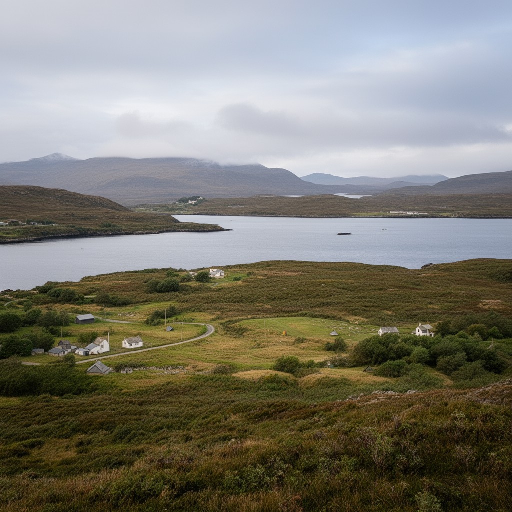 AI-generated illustration of Highland council area
