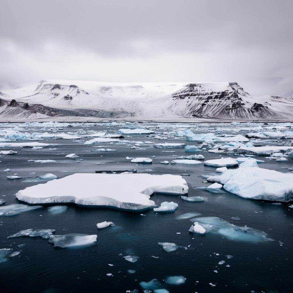 AI-generated illustration of Iceland Sea