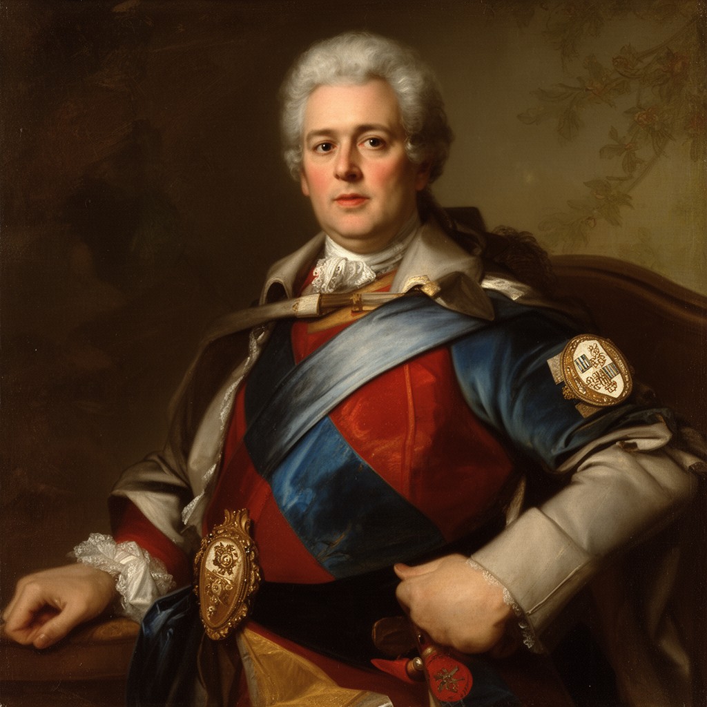 AI-generated illustration of Charles VII of Naples