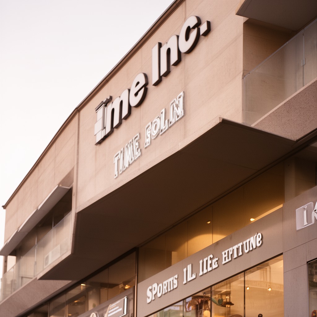 AI-generated illustration of Time Inc.