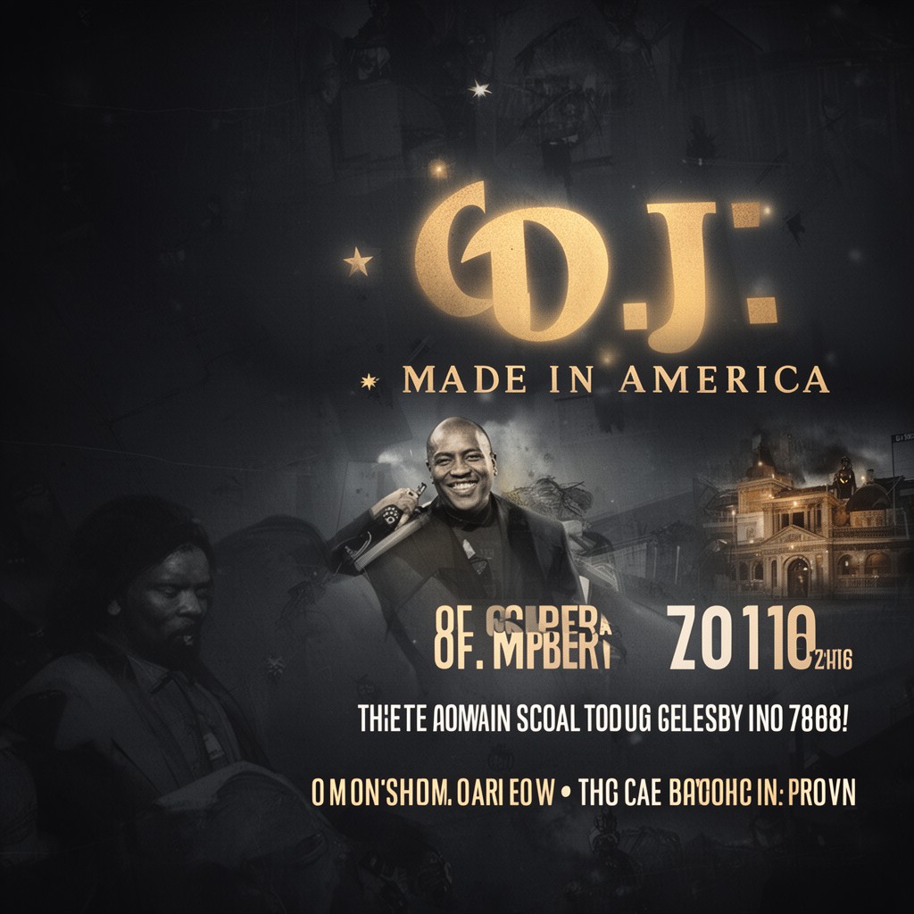 AI-generated illustration of O.J.: Made in America