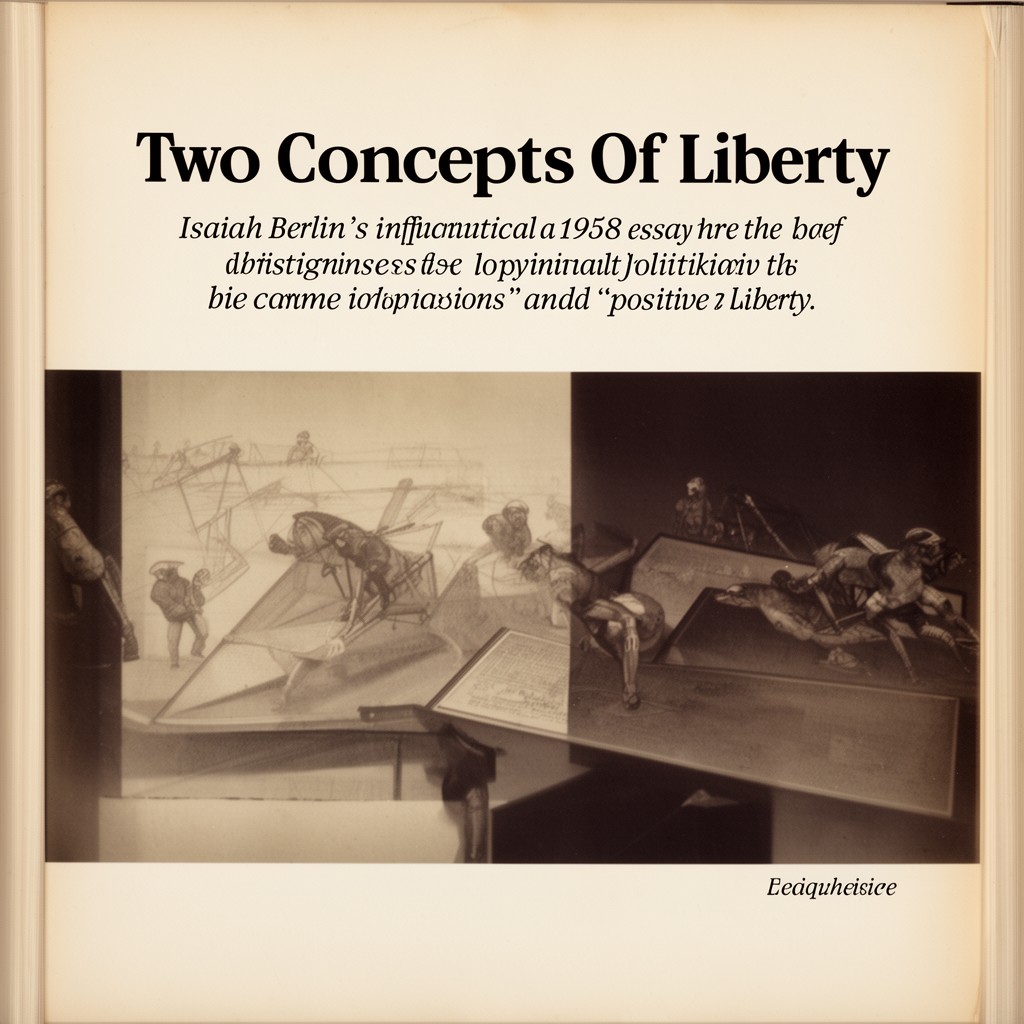 AI-generated illustration of Two Concepts of Liberty