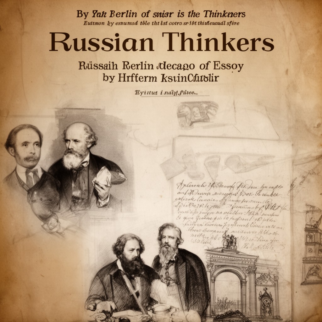 AI-generated illustration of Russian Thinkers