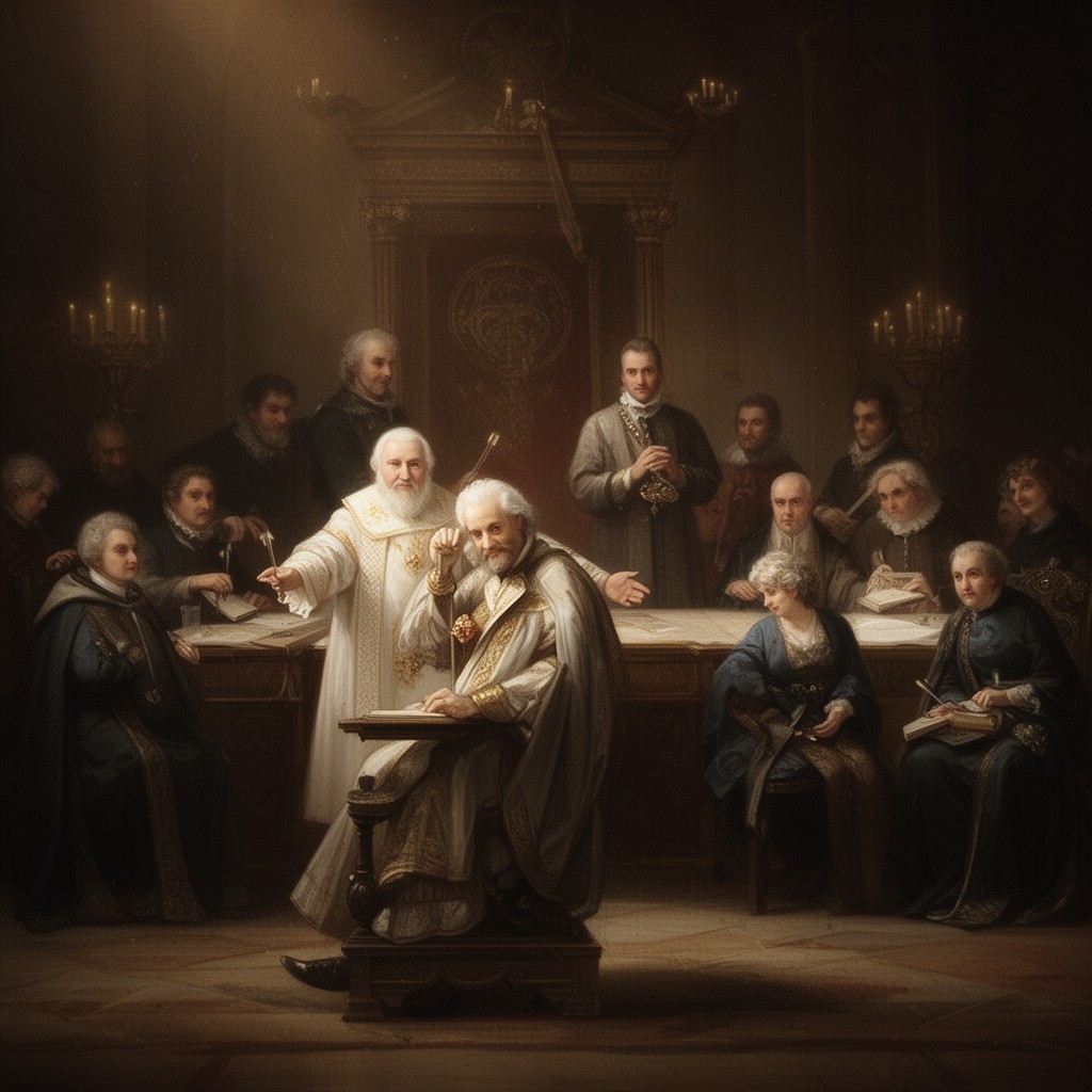 AI-generated illustration of Papacy