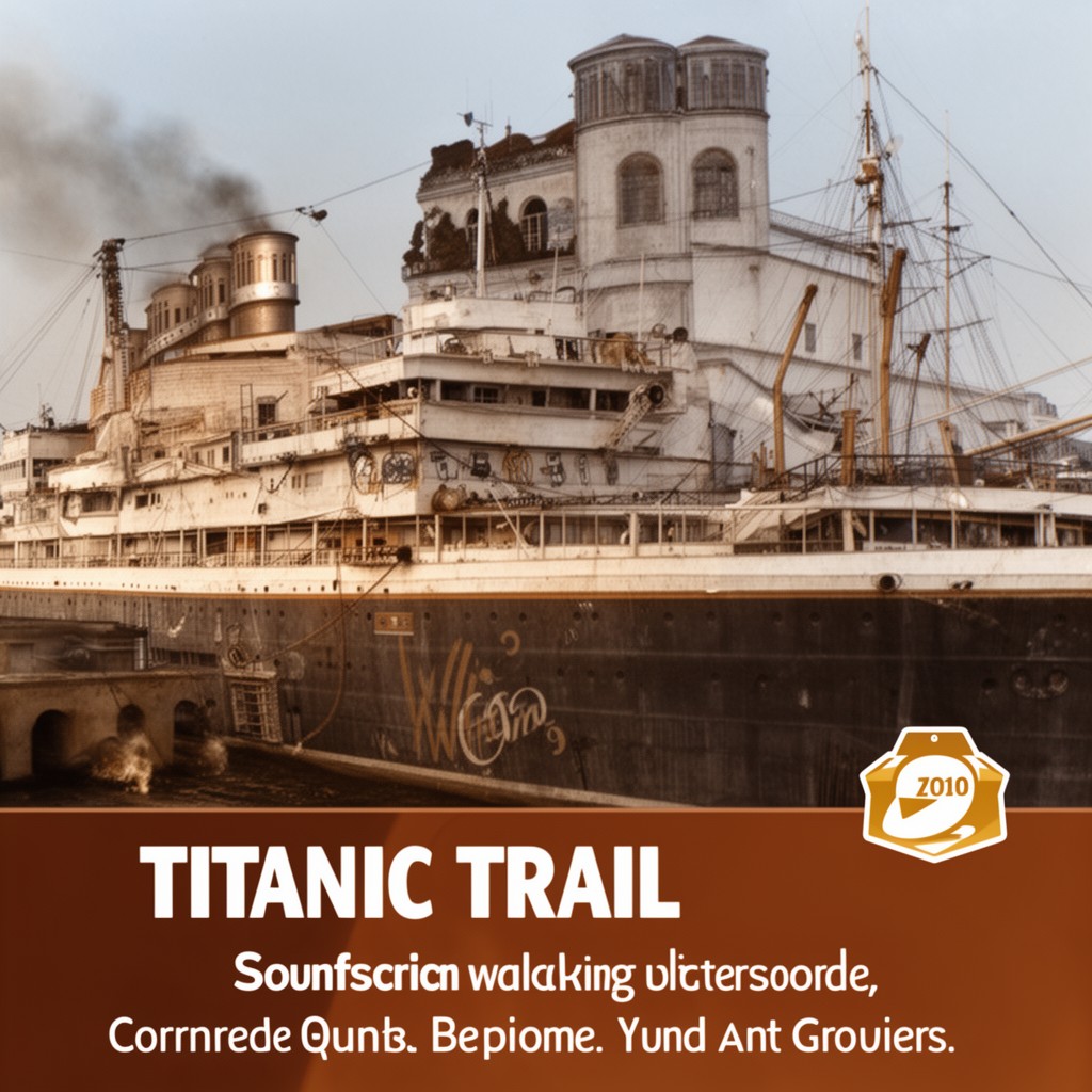AI-generated illustration of Titanic Trail