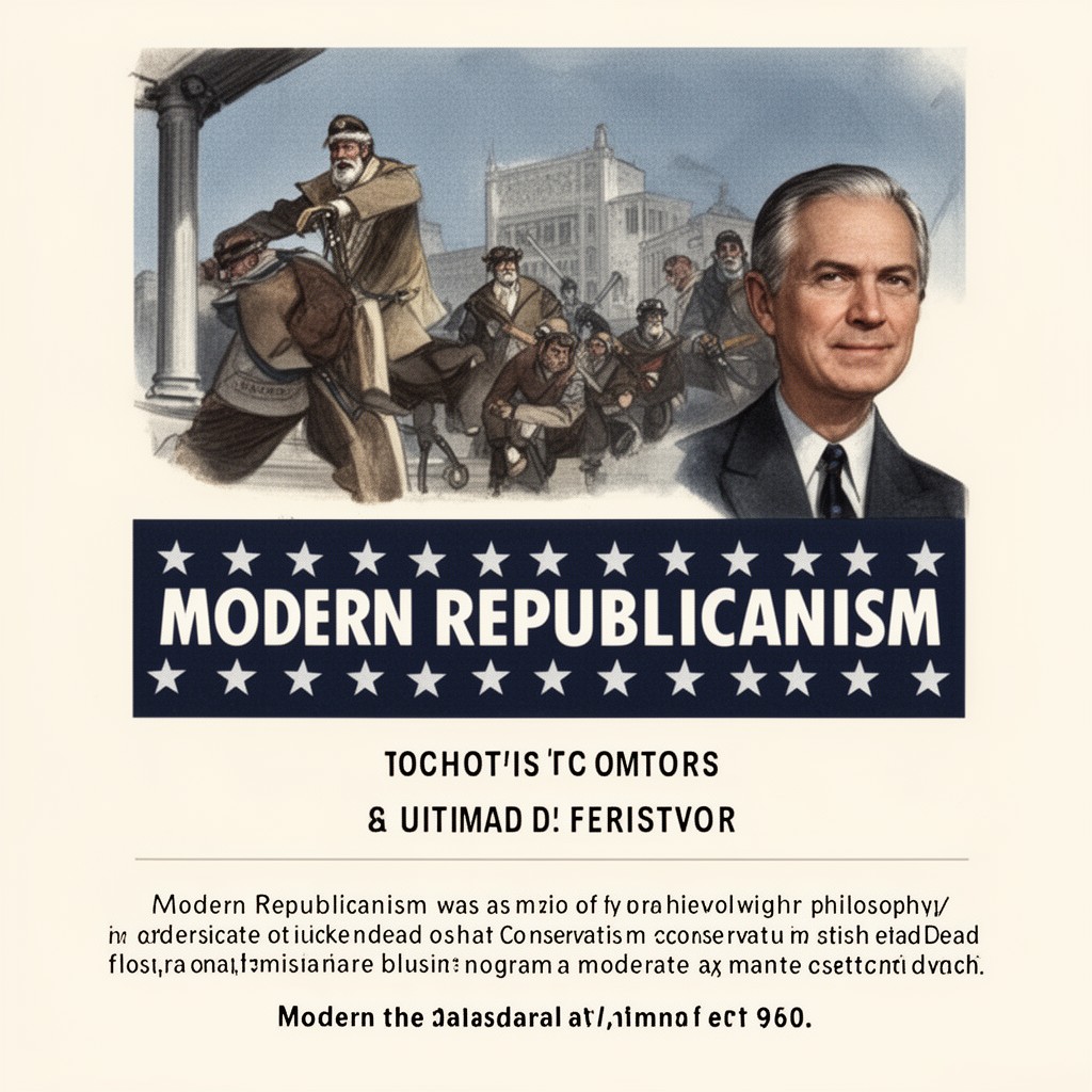 AI-generated illustration of Modern Republicanism