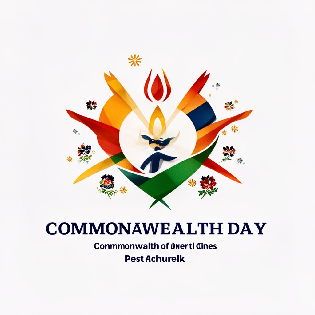 AI-generated illustration of Commonwealth Day