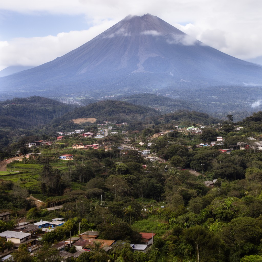 AI-generated illustration of Santa María