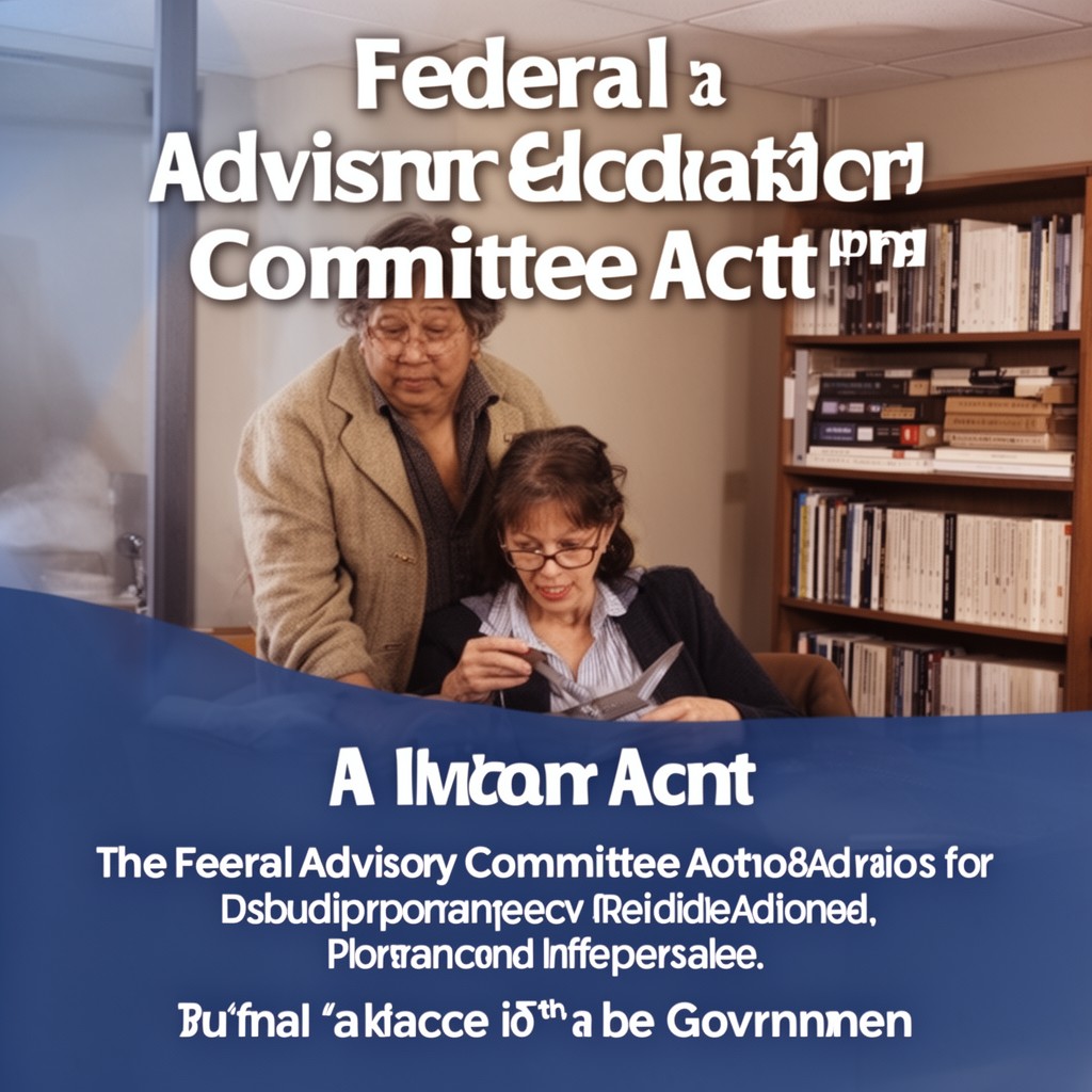 AI-generated illustration of Federal Advisory Committee Act