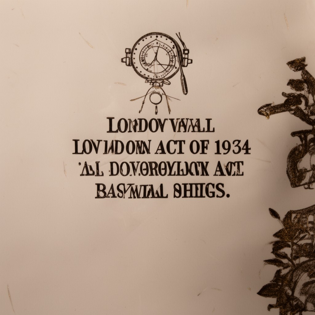 AI-generated illustration of London Act of 1934