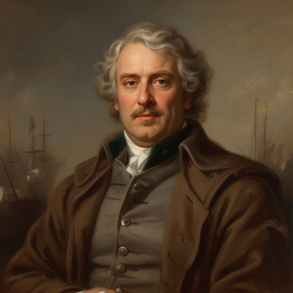 AI-generated illustration of Pierre-Esprit Radisson