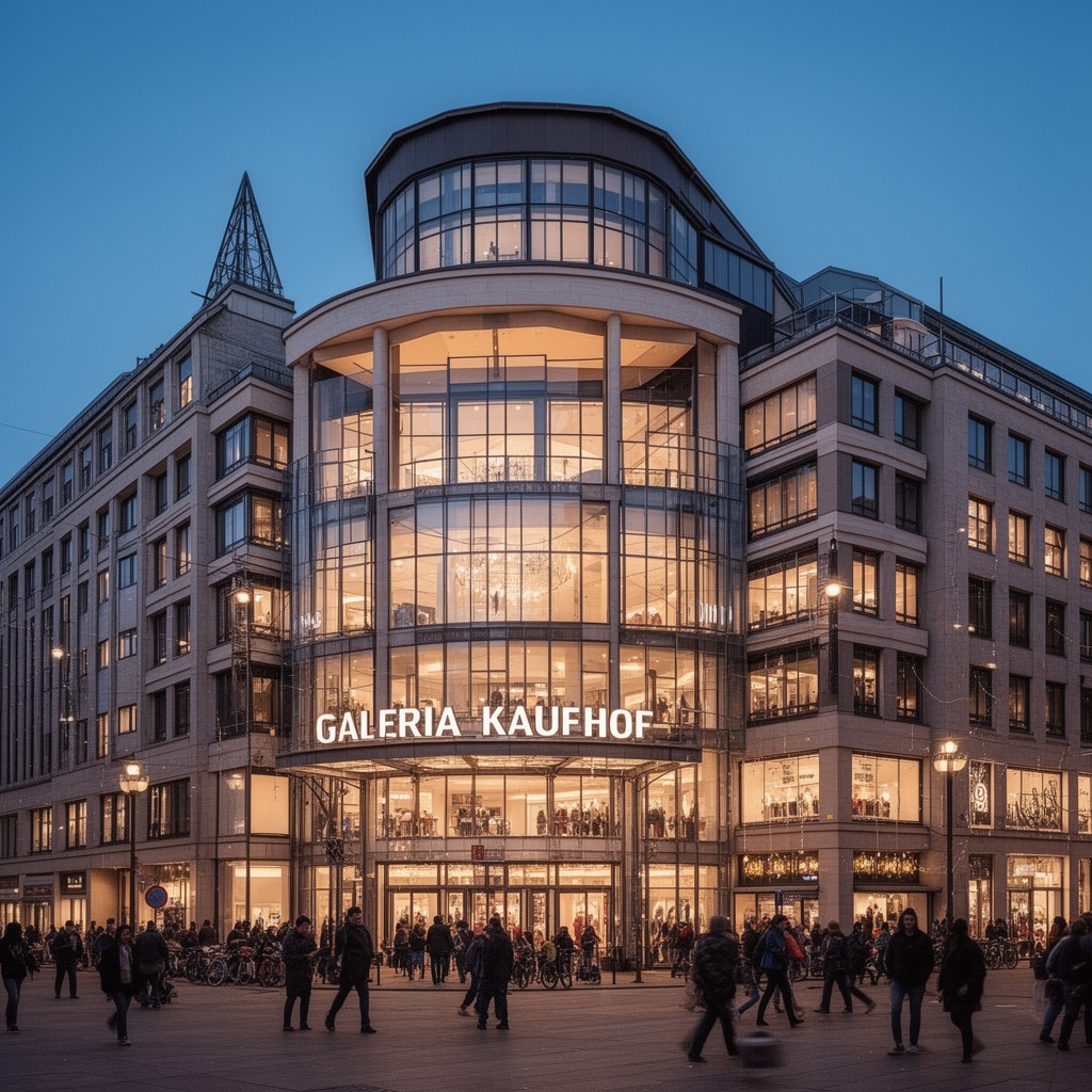AI-generated illustration of Galeria Kaufhof