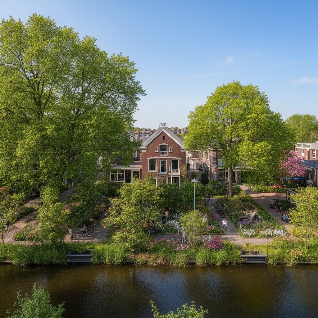 AI-generated illustration of Heemstede