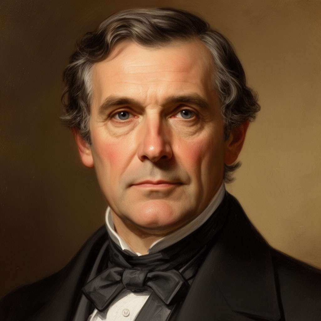 AI-generated illustration of Millard Fillmore