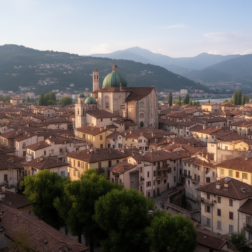 AI-generated illustration of Gorizia