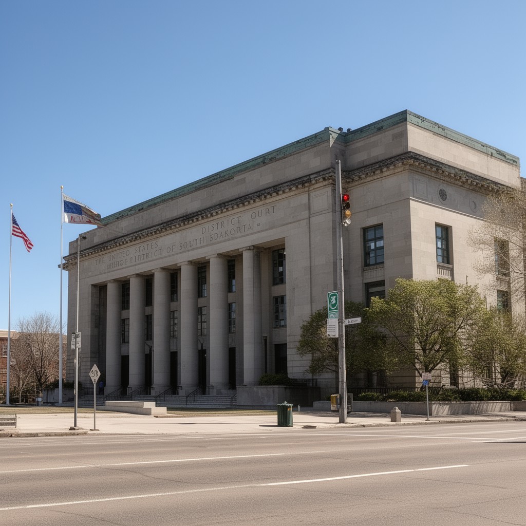 AI-generated illustration of United States District Court for the District of South Dakota