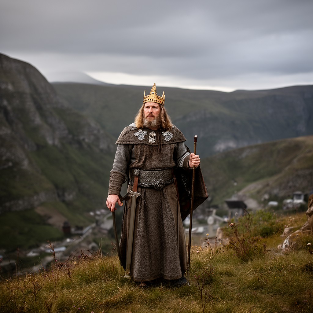 AI-generated illustration of William I of Scotland