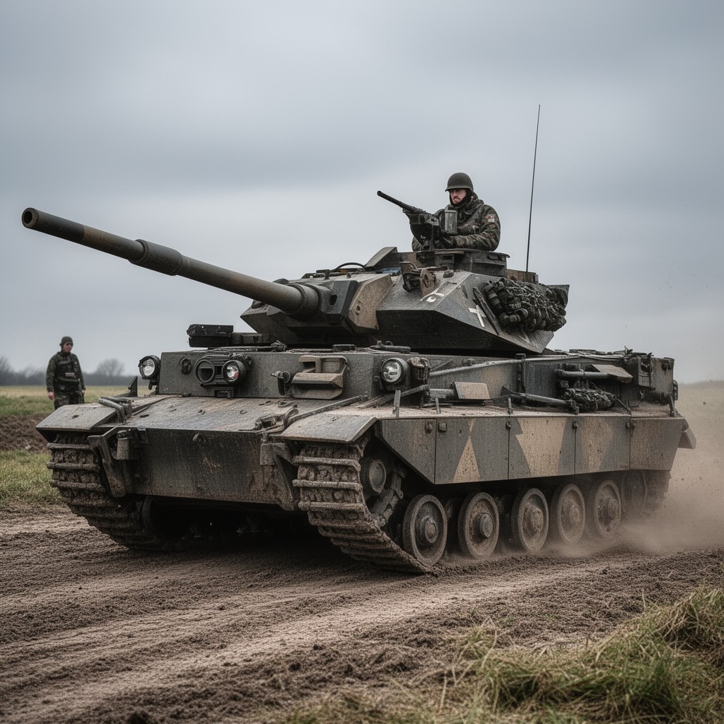 AI-generated illustration of Panzer III