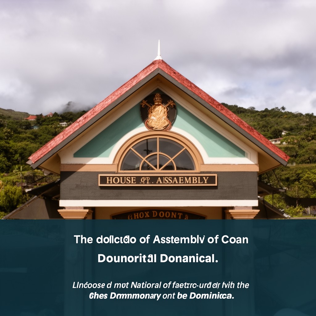 AI-generated illustration of House of Assembly of Dominica