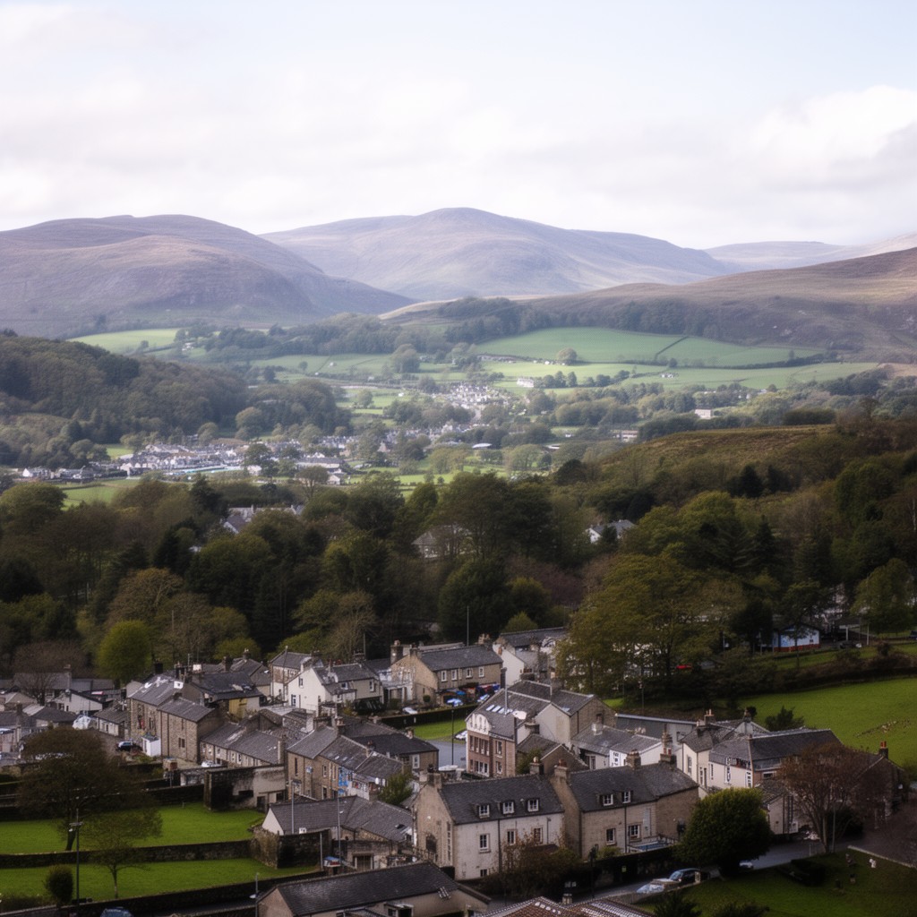 AI-generated illustration of Moffat parish