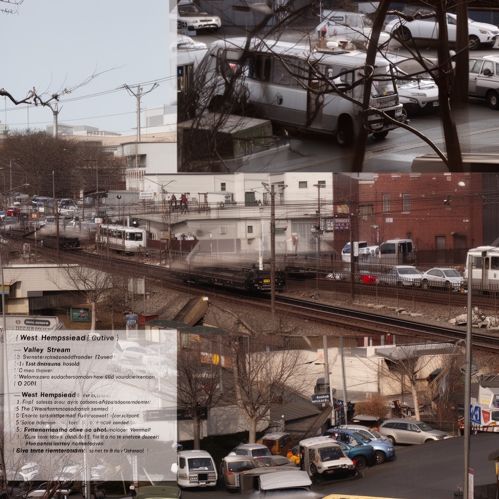 AI-generated illustration of West Hempstead Branch