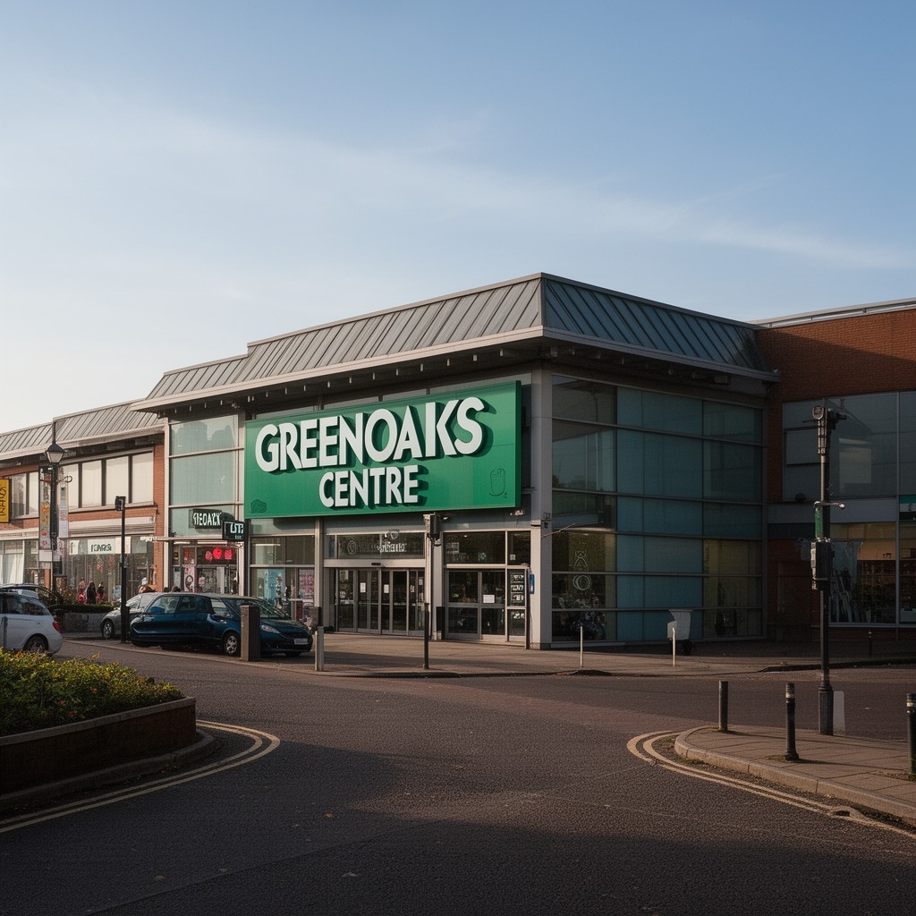 AI-generated illustration of Greenoaks Centre