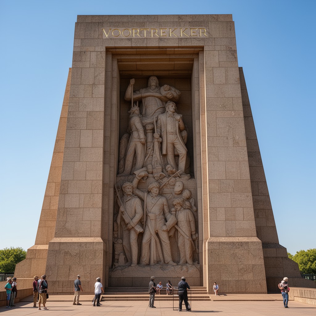 AI-generated illustration of Voortrekker Monument