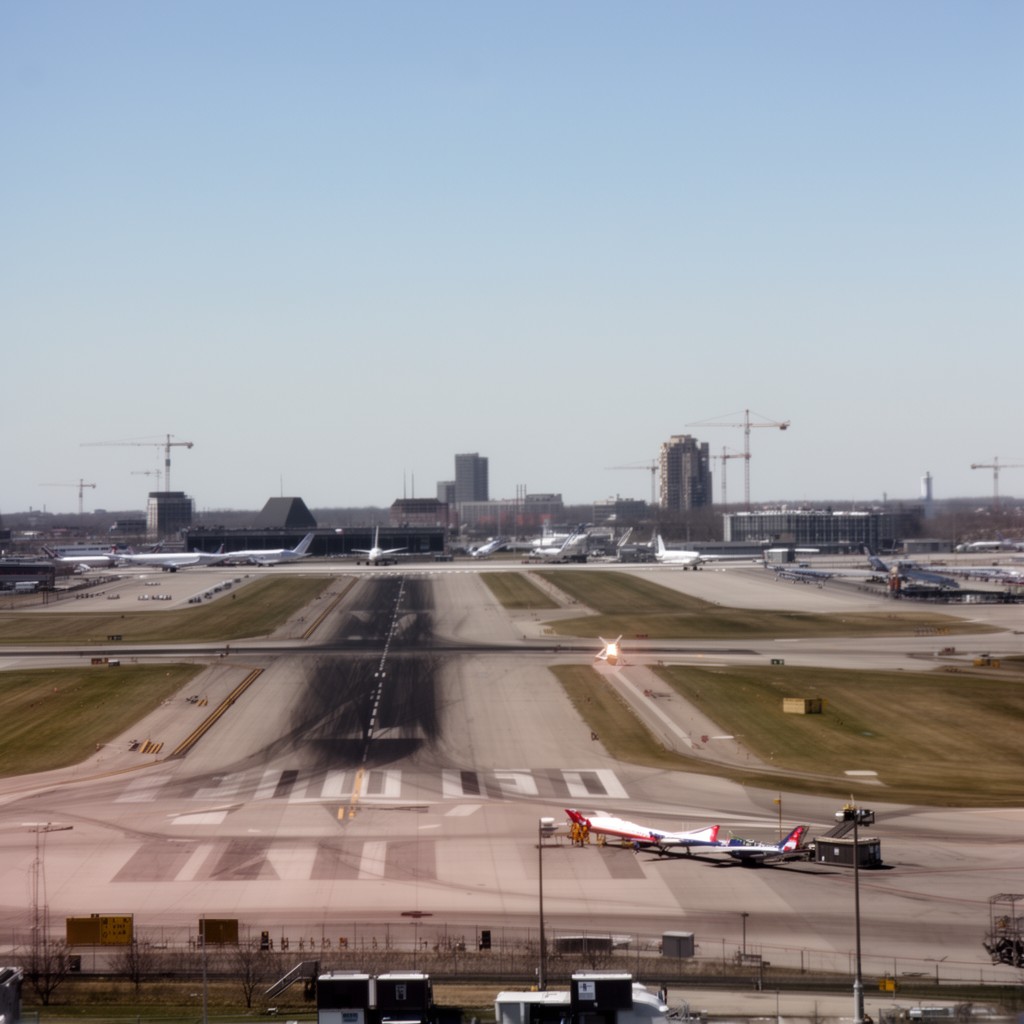 AI-generated illustration of Runway 13L/31R