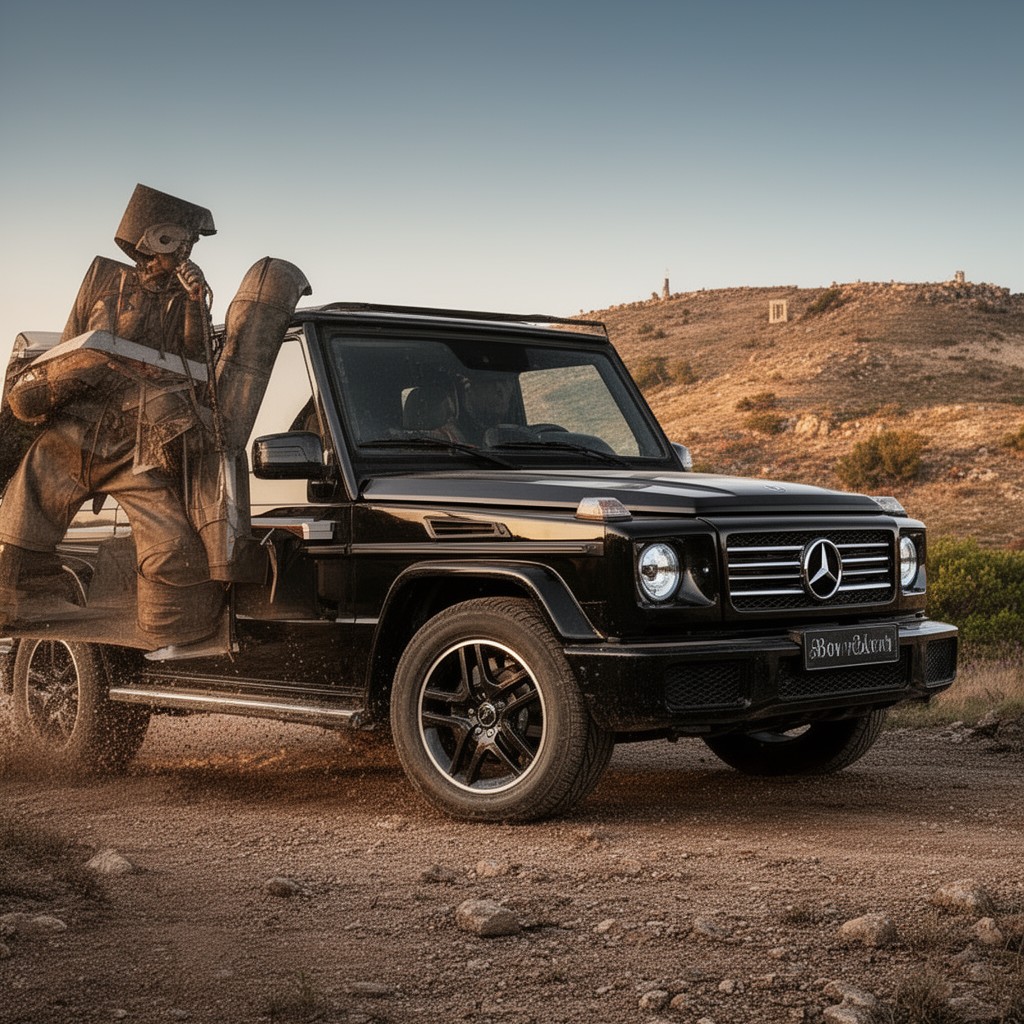 AI-generated illustration of G-Class