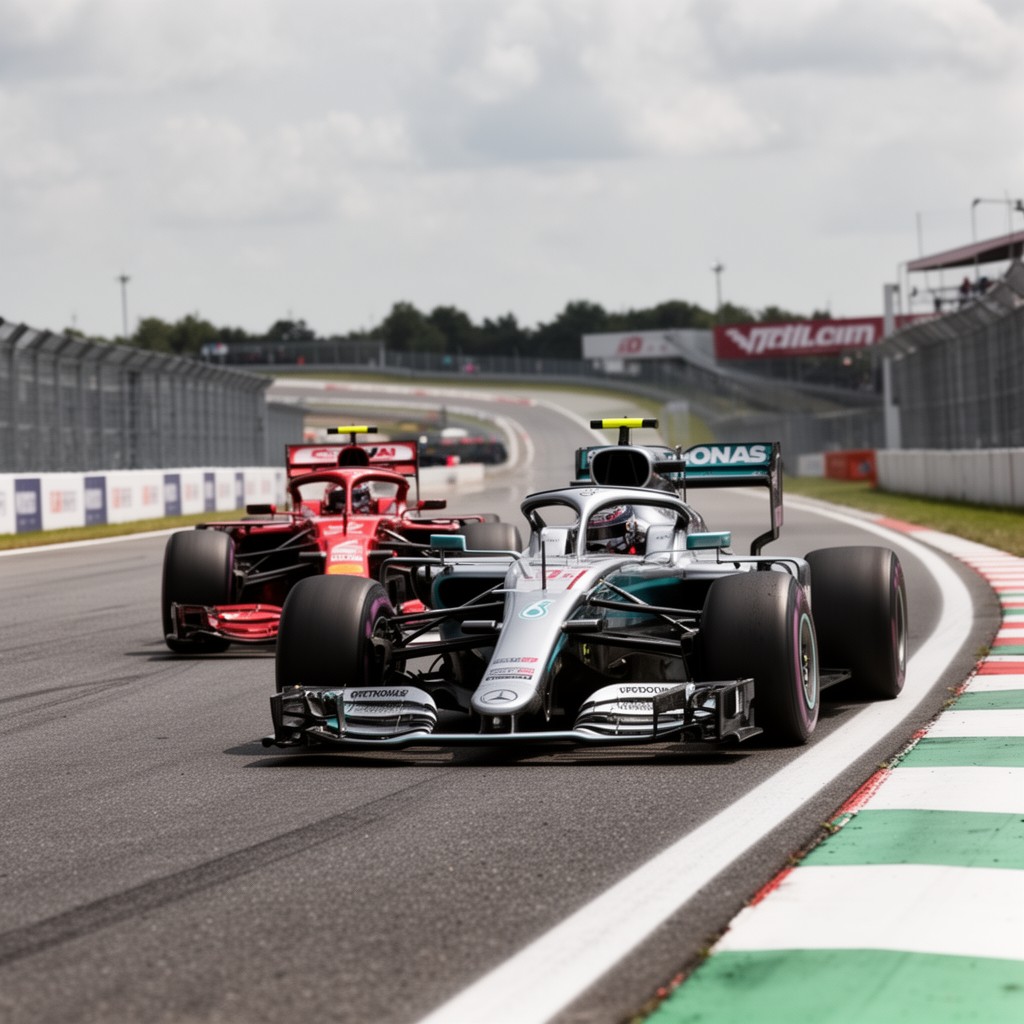 AI-generated illustration of Formula One