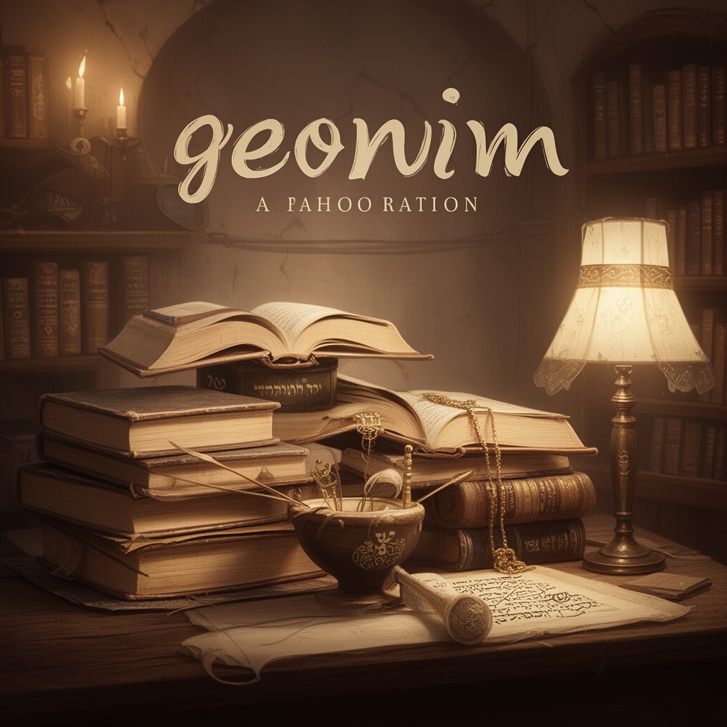 AI-generated illustration of Geonim