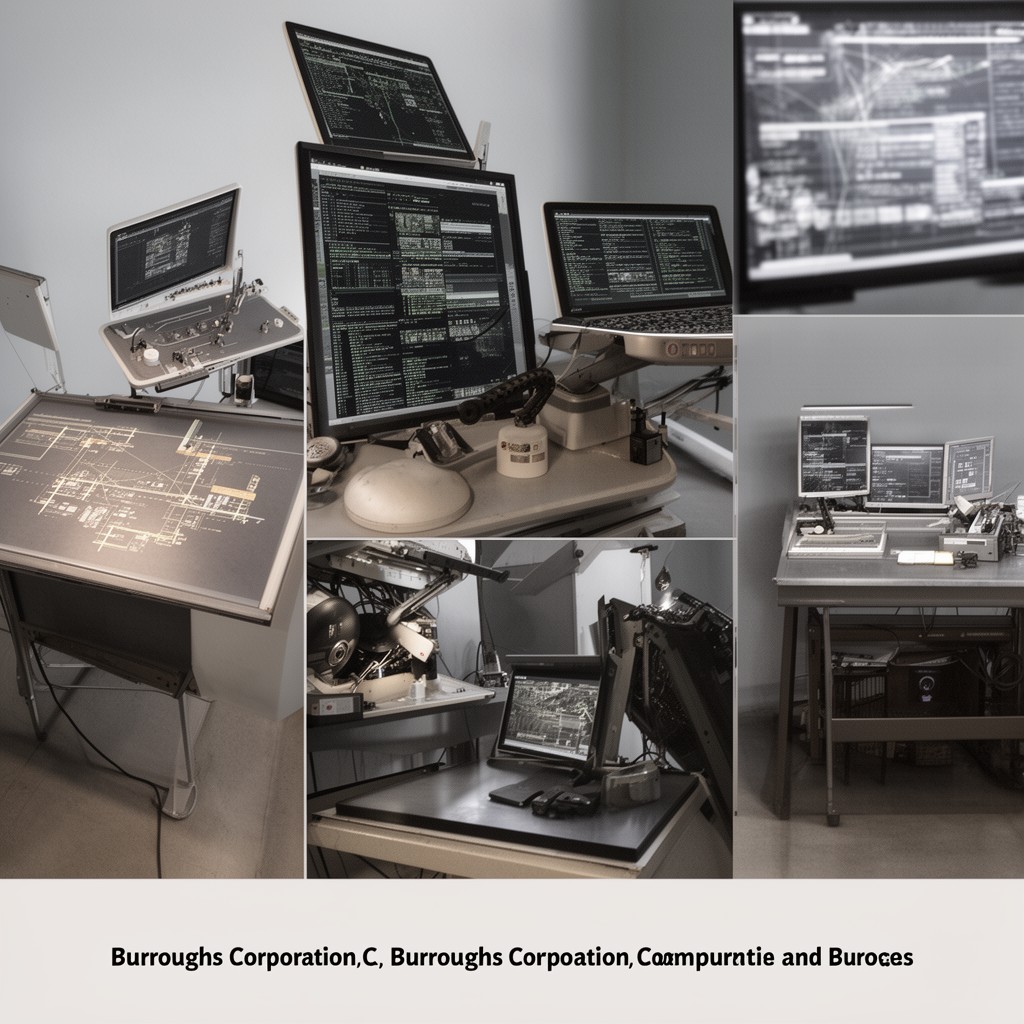 AI-generated illustration of Burroughs Corporation