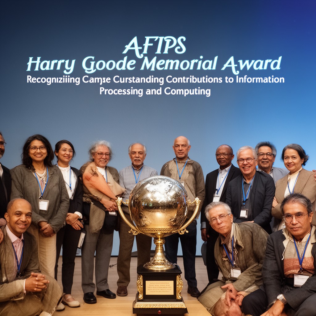 AI-generated illustration of AFIPS Harry Goode Memorial Award