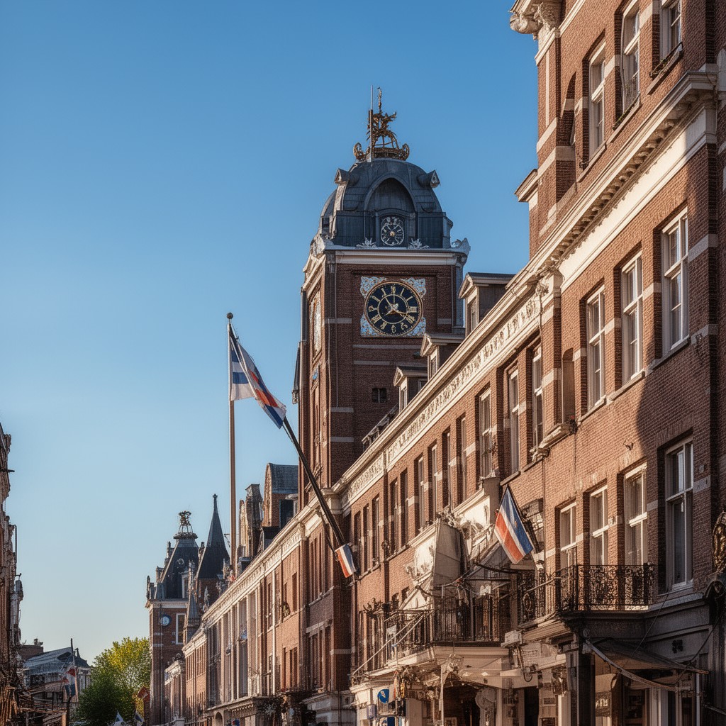 AI-generated illustration of Royal Netherlands Academy of Arts and Sciences