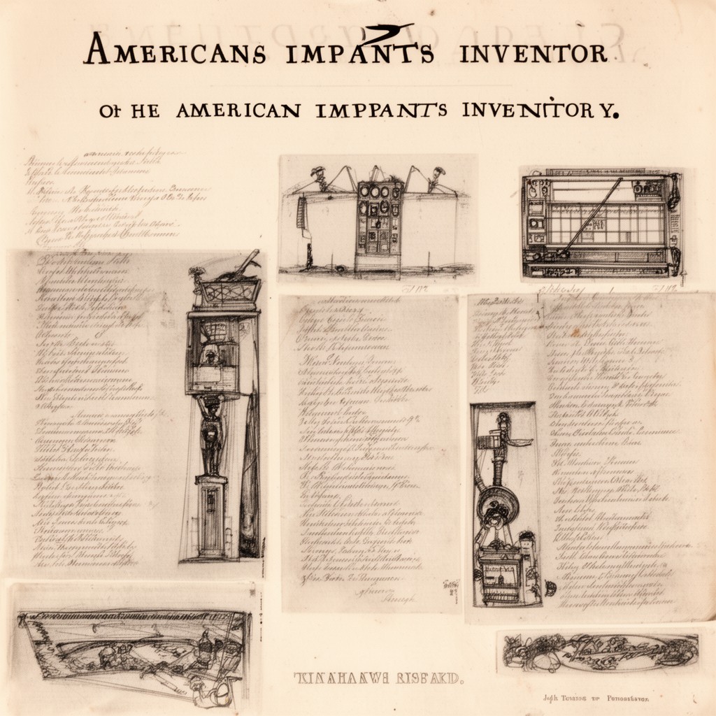 AI-generated illustration of American Imprints Inventory